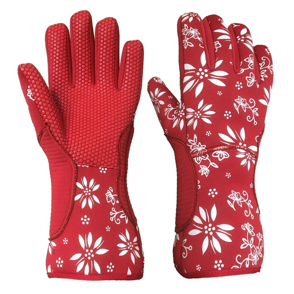 Heat Flame Resistant  Grill Oven Baking Silicone BBQ Barbecue Gloves