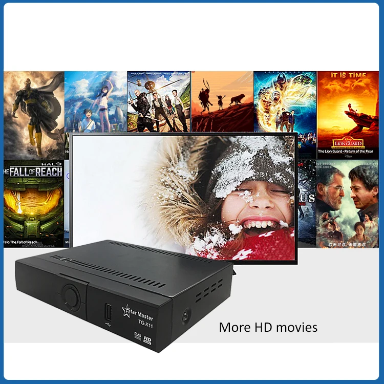 
Star Master TG X11 High Quality digital tv decoder 1080p full High Definition dvb s2 receiver 