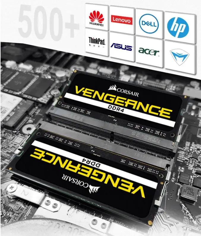 USCORSAIR DDR4 3000 МГц 16 Гб оперативная память для ноутбука, Классическая компьютерная фиолетовая серия