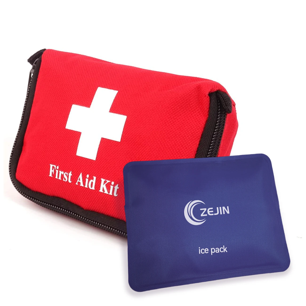 First aid kit bag red color waterproof first aid kit durable high quality first aid survival emergency kit empty bag