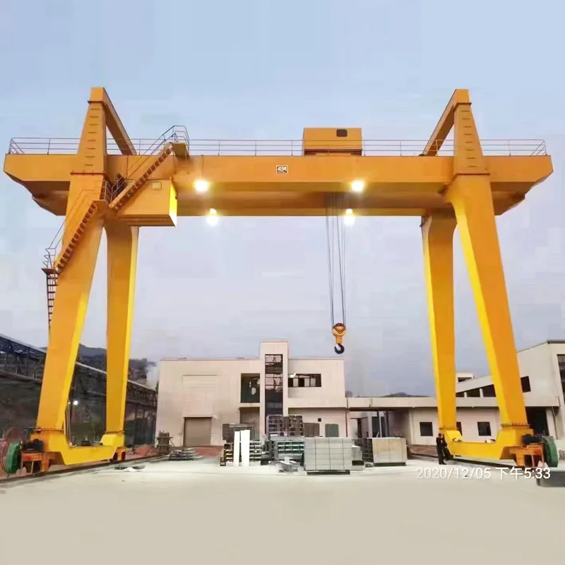 Builders Mobile Automated  100 Ton Container Gantry Crane Manufacturer Price 5 Ton 10 Ton 20 Ton Gantry Cranes