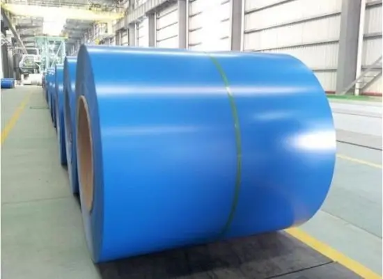 hot dipped 1250mm width RAL colors PPGI prepainted galvanized steel coil plate sheet for Interior Cladding