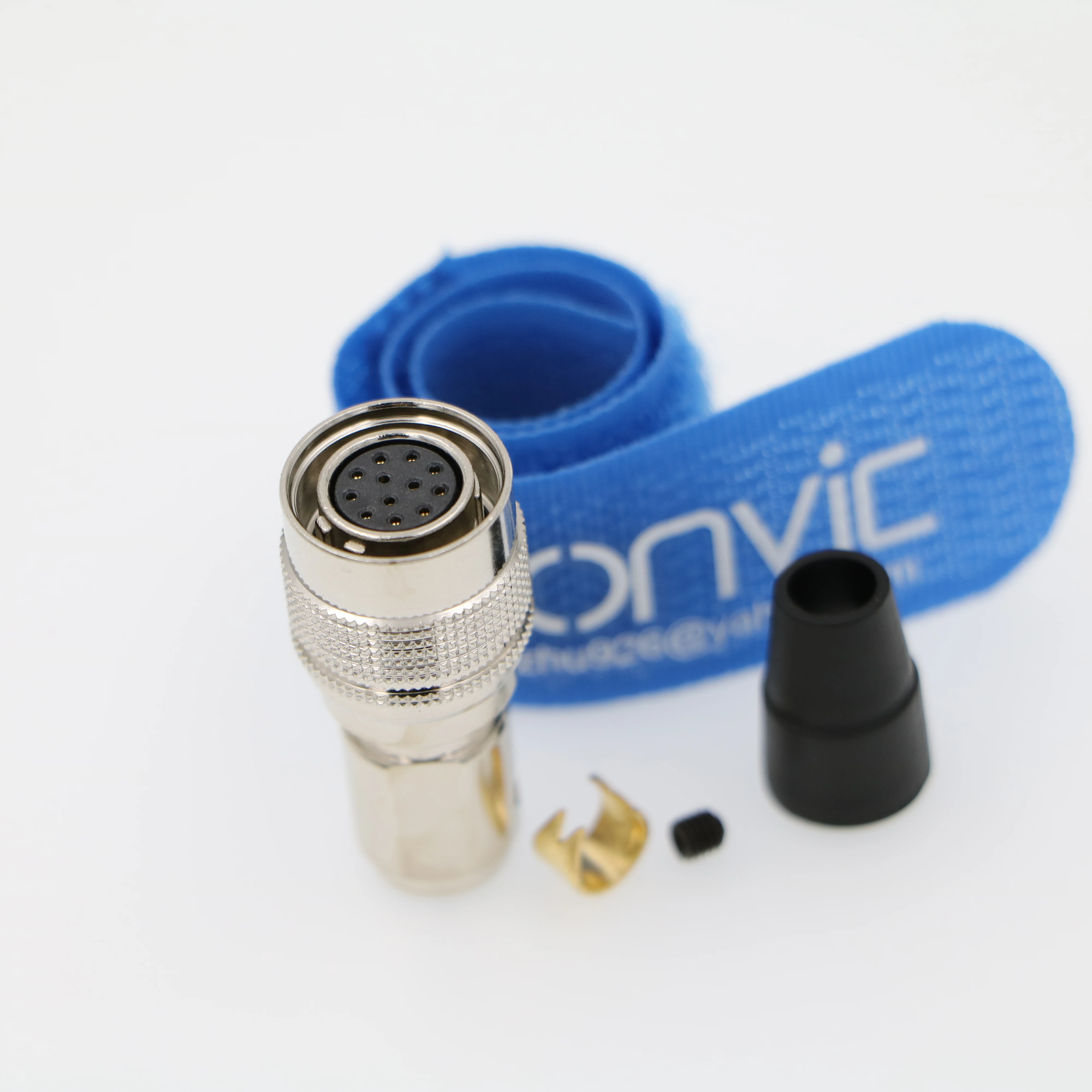 Best selling in China push pull hirose 12 pin male female plug camera connectors HR10A-10P-12S