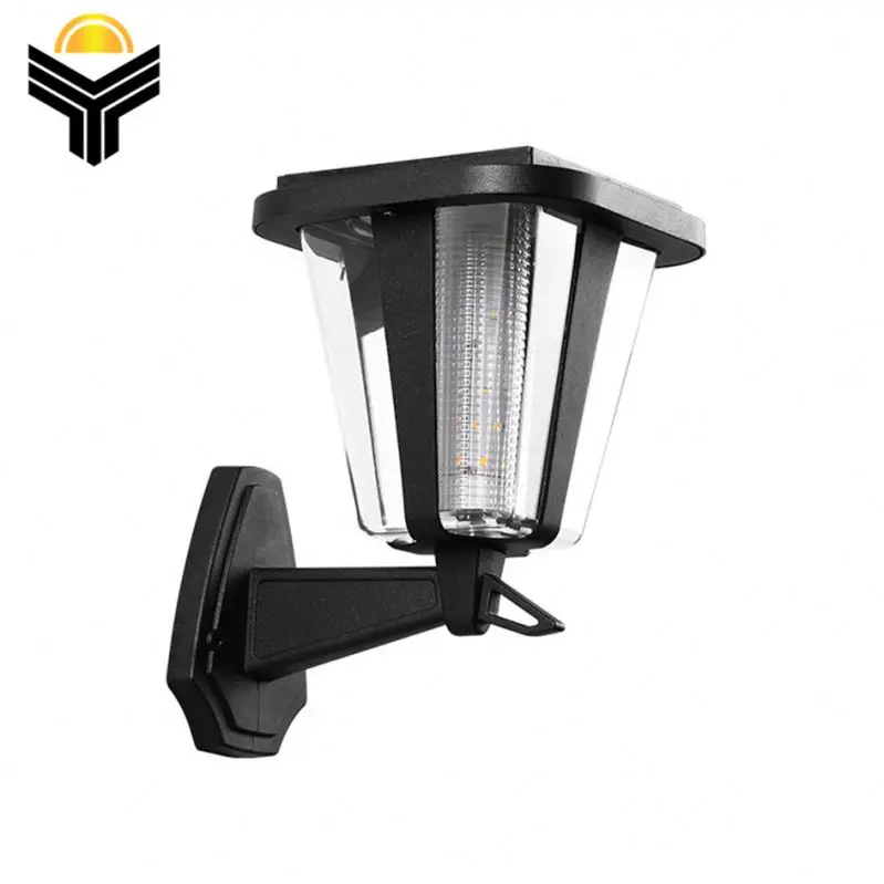 Горячая продажа 2019 Солнечный открытый современный сад светодиодный внешний датчик света настенный