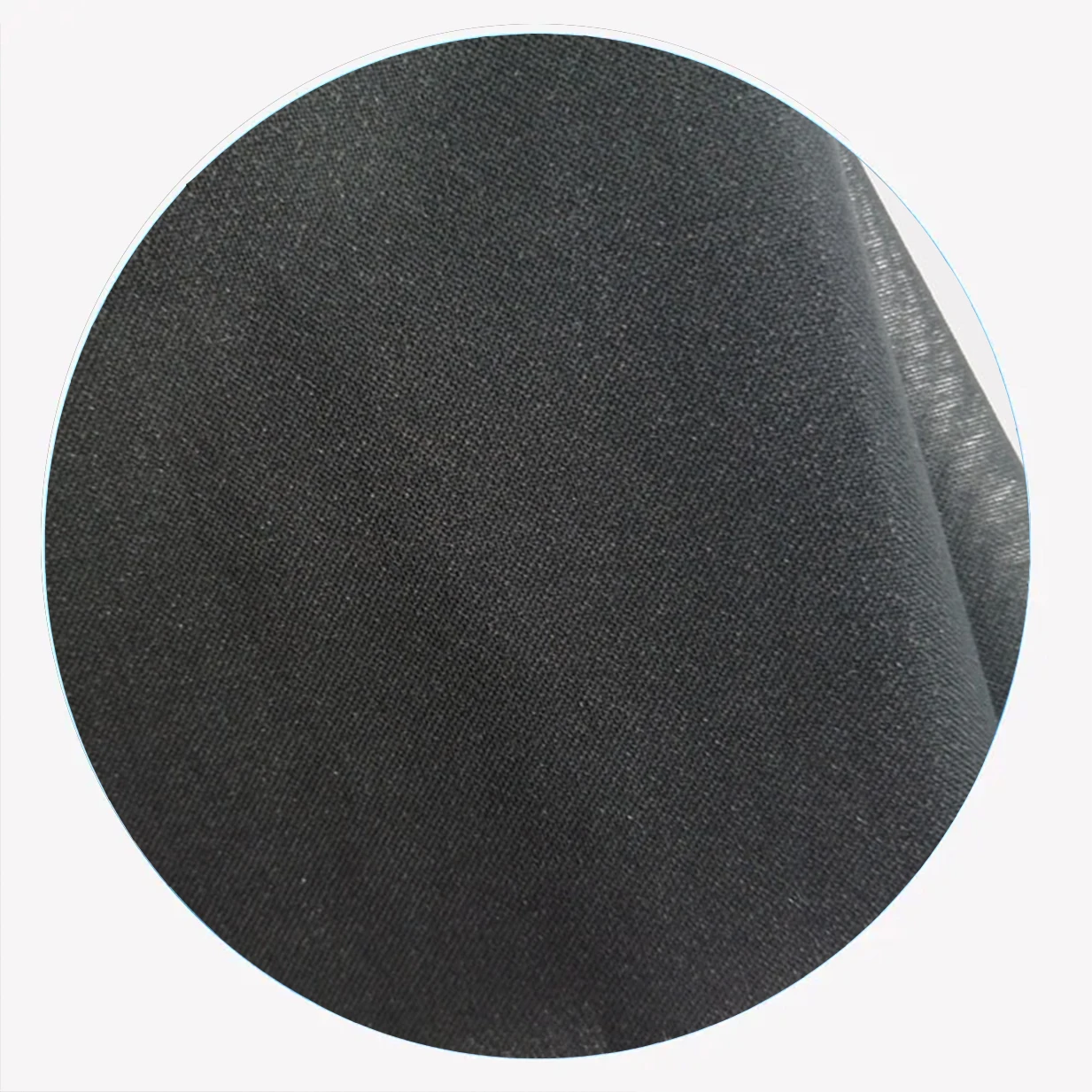 110g PA+PES mixed coating factory 100% polyester fusible woven interlining