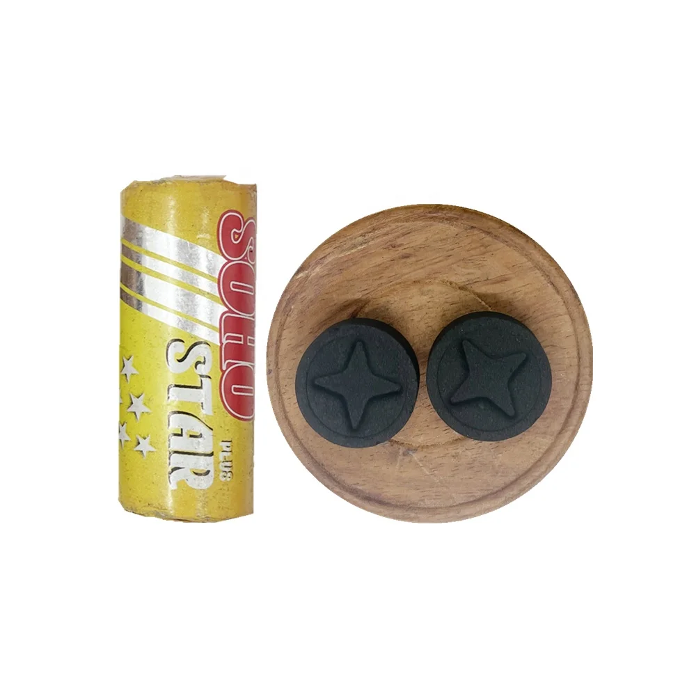 YKS 35mm star Israel hookah charcoal smokeless incens charcoal shisha coal