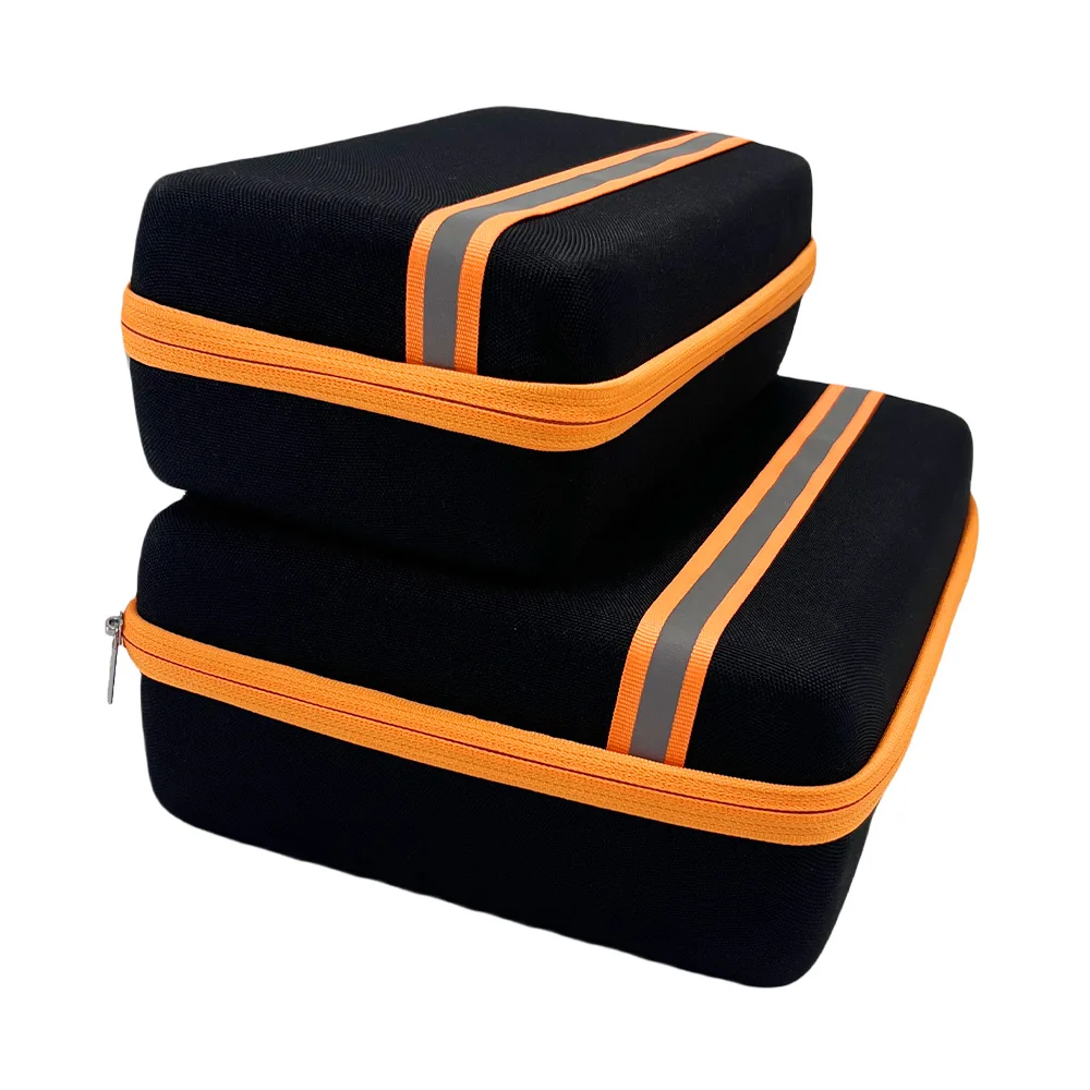Custom Logo Hard Shell Factory Zipper Carrying  Travel Tool Storage Package Box Bag Power Bank Case Organizer Eva Case