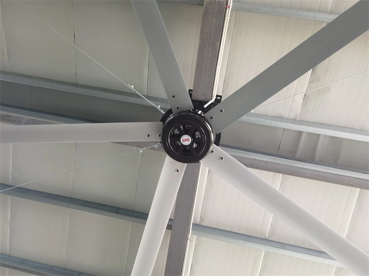 Warehouse  and workshop PM hvls motor industrial 16ft big hvls industrial ceiling fan