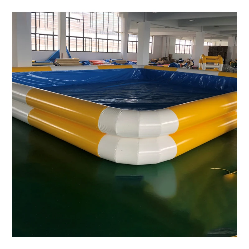Chinese Factory Hot Sale  inflatable swimming pool with slide swimming pool large inflatable