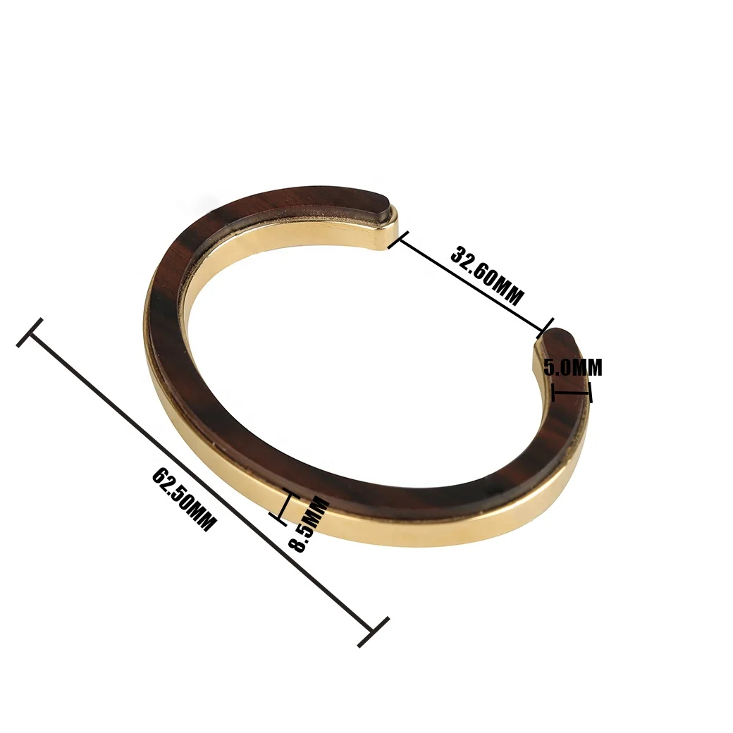 
Factory sale Party Accessories Charms Bangle Jewelry Women Fashion Men Black Gift wood bangle Bracelets 