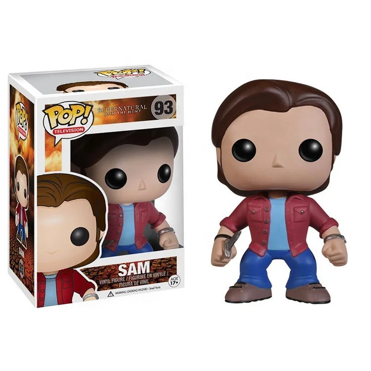 Funko pop American TV Series Supernatural model toy Wholesale PVC Funko pop action doll with Funko pop protector Action Figure