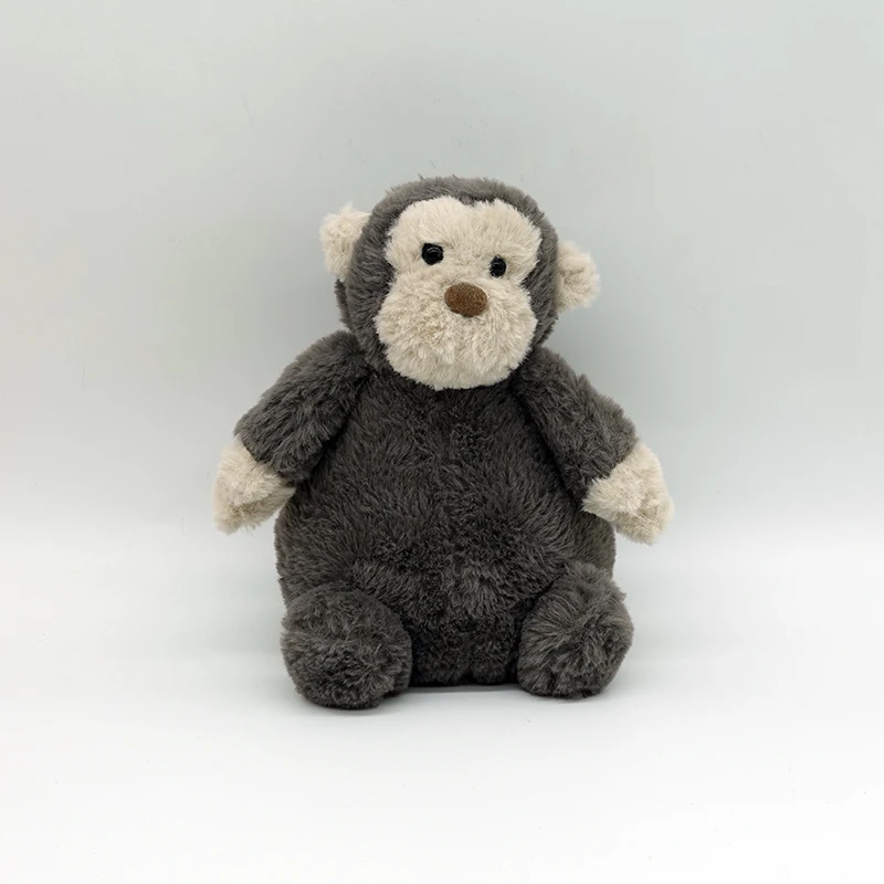 Hot sale cute Fashion Creative cartoon monkey plush toys sitting High Quality animal orangutan doll for kids gifts