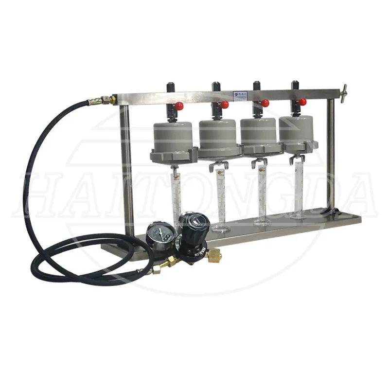 Model SD4 4-Unit Aluminum Drilling Fluid cup Multilink Low Pressure Filter Press