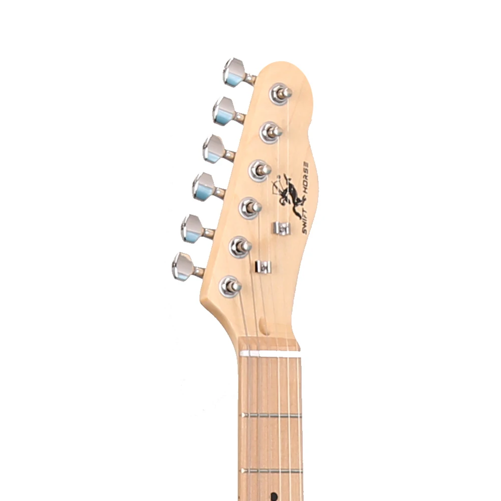 Best Seller Wholesale Factory Directly Price OEM Custom Beginner Study Six Strings Acoustic Wood  Electric Guitar