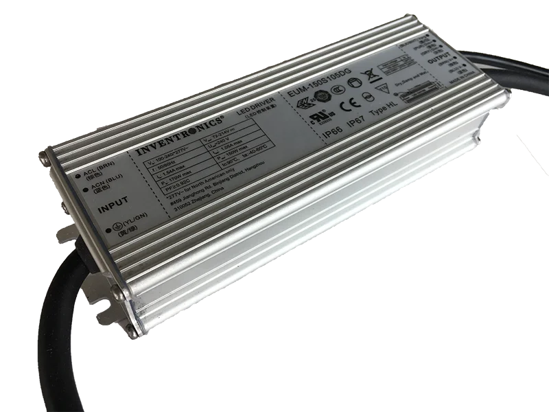 150 ватт 280-4200mA 2A 3A 4A 18 ~ 54Vdc 24V 30V 45V Вт 36В тормозной Inventronics EUM-150S420DG светодиодный