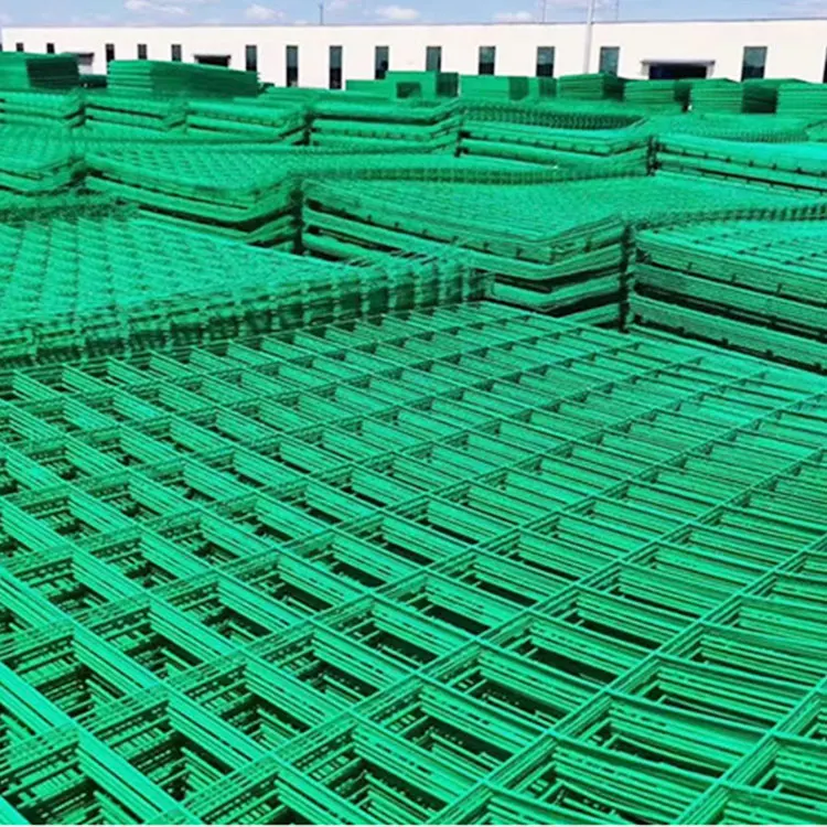 High quality Cheap price wire mesh pvc coated fence galvanized garden fence curve 3D welded wire mesh fence panel