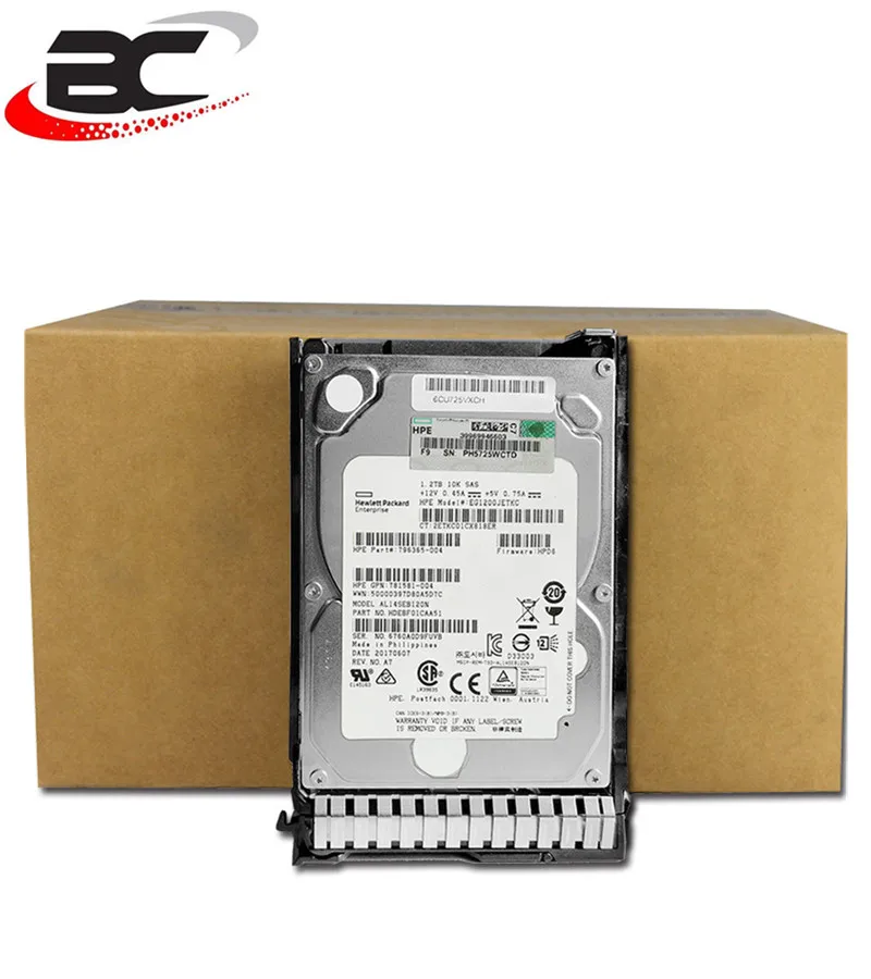 872479-B21 New Original HDD Hard Disk For HP Server 1.2TB SAS 2.5 Inch 10K SFF HPE Enterprise HDD 872737-001