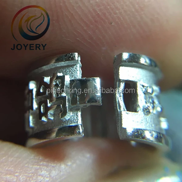 High quality Open silver pigeon rings bird rings bird bands poultry leg band chicken ring