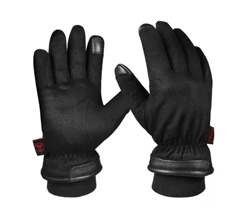 black warming Cycling Driving Cold bike motorcycle Custom touch screen men women Warm Winter Gloves