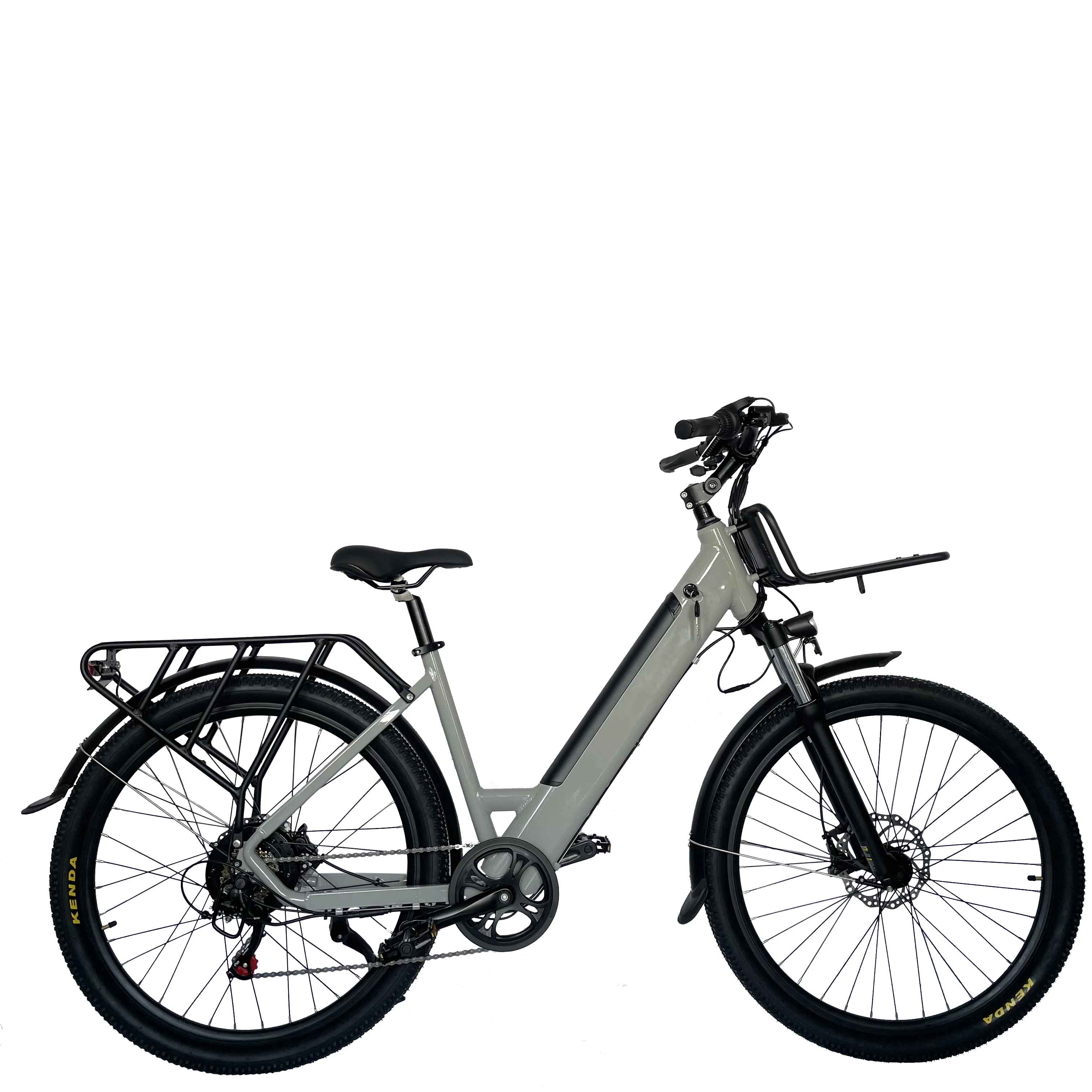 CXZN-EB16 литий-ионный электровелосипед 48V500W 10,4ah, электрический велосипед 27,5 дюймов, 7-скоростной Электрический велосипед для взрослых, 25-50 км/ч, диапазон 45-50 км