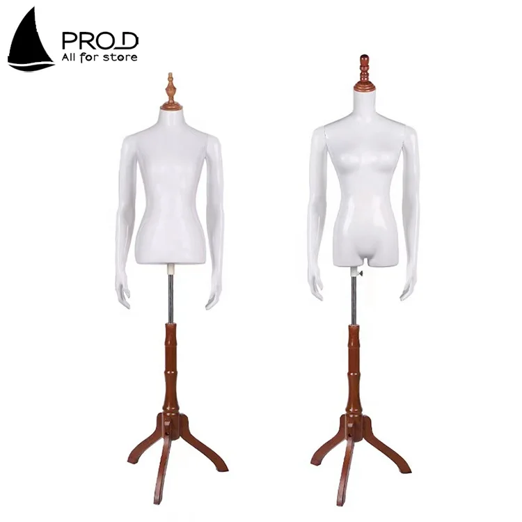 Window Display Korean Luxury Wedding Dress Mannequin New Style Female Half Body Mannequin