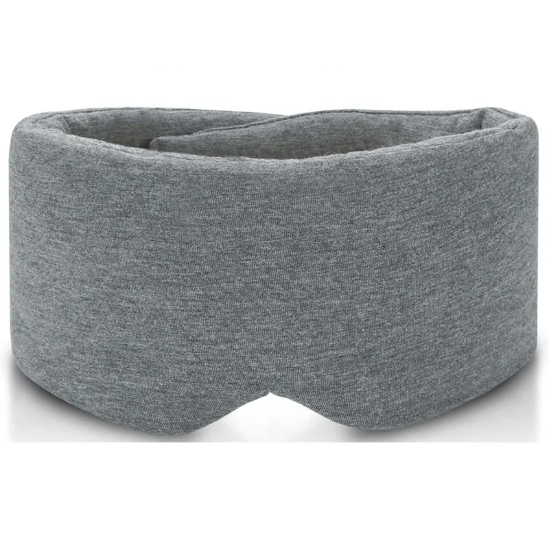 Маски для сна маска Manta из серого бамбука персонализированная Толстая наращивания ресниц путешествий оптовая цена