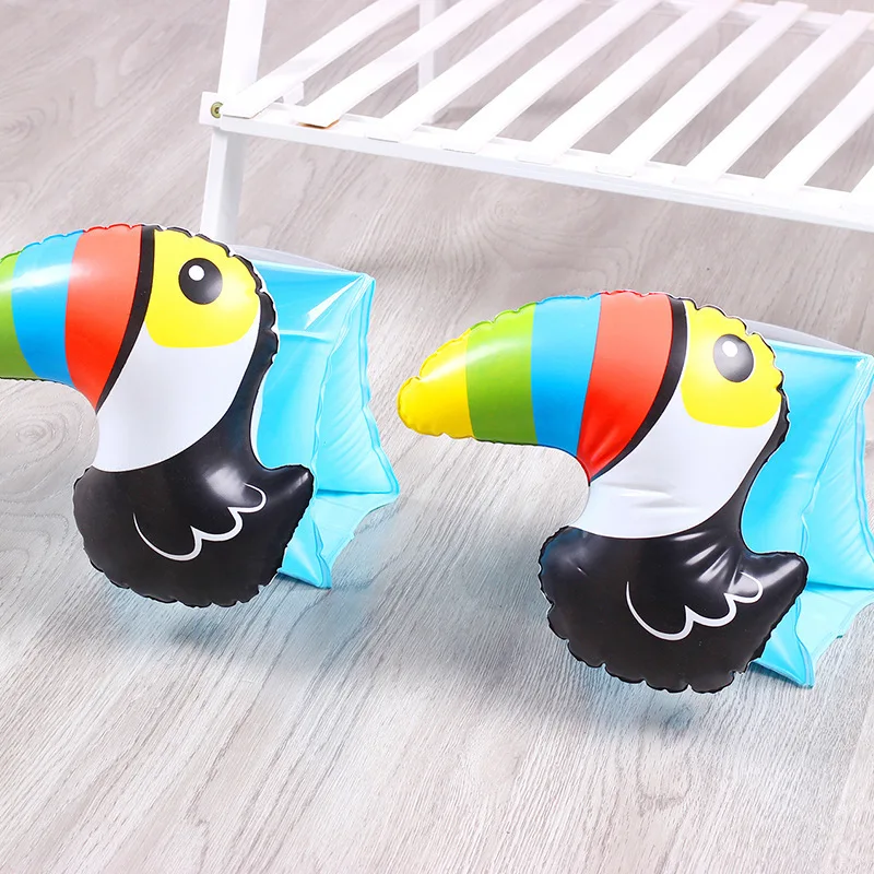 Friendly inflatable float baby unicorn flamingo shark swimming arm ring  swim kids