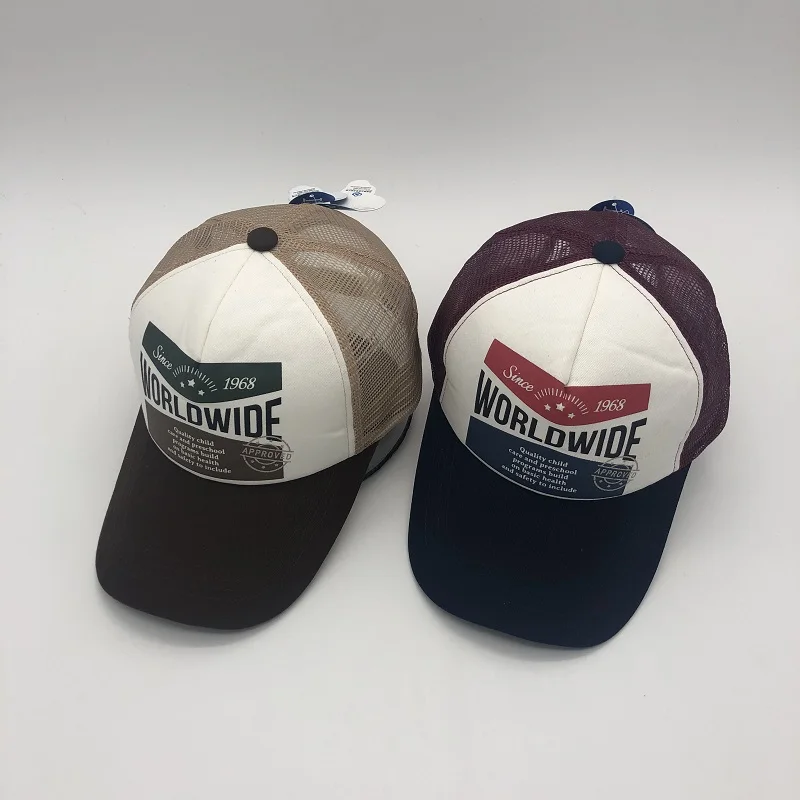 
Spring Autumn Popular Custom Logo New Design Pattern Plain Baseball Hat for Teenagers 