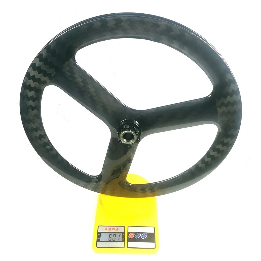 Synergy Lefty 1.0 Or 2.0 Tri Spoke Aero 20 inch BMX Clincher Carbon Rim 451 Small Wheel Folding Bicycle Carbon BMX Wheels