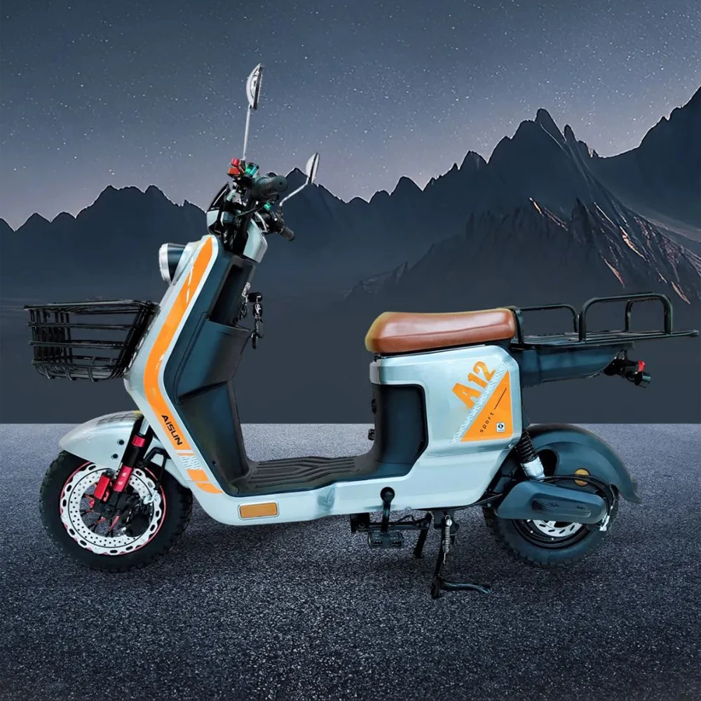 Wholesale 1200W 60V 20Ah Electric Motor Bike Long Range Cargo Electric Bicycle Electric City Bike For Adults