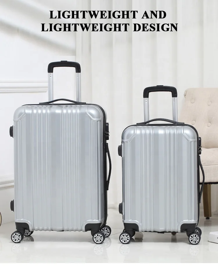 Fashionable universal wheels rolling suitcase trolley luggage case for travelling