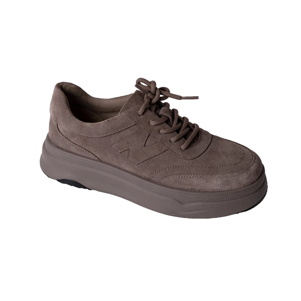 2024 high quality custom logo genuine leather sport running walking casual sneakers shoes for Women