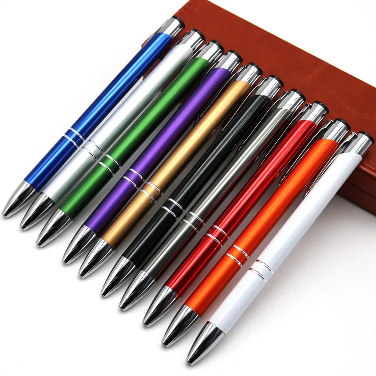 Hot selling promotional pen custom logo ball pen metal pen with custom logo