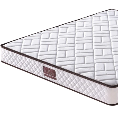 High Quality Queen Size Knitted Fabric Hotel Pocket Spring Bed Mattress Factory