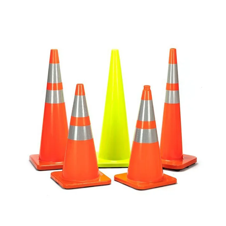 Custom Road Cone Flexible PVC Safety Used Traffic Cone manufacturer top sale