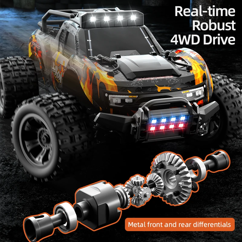 JJRC C8810 1/18 wild buggy all terrain carbon brush motor high speed car independent shock-absorber off-road vehicle