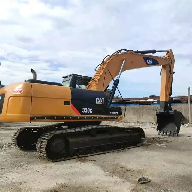 90% New New Production Second Hand Hot Sale Earth Moving Machinery Used Cat 330dl/330d/330c/330 Excavator Fuel Pump 100% Japan