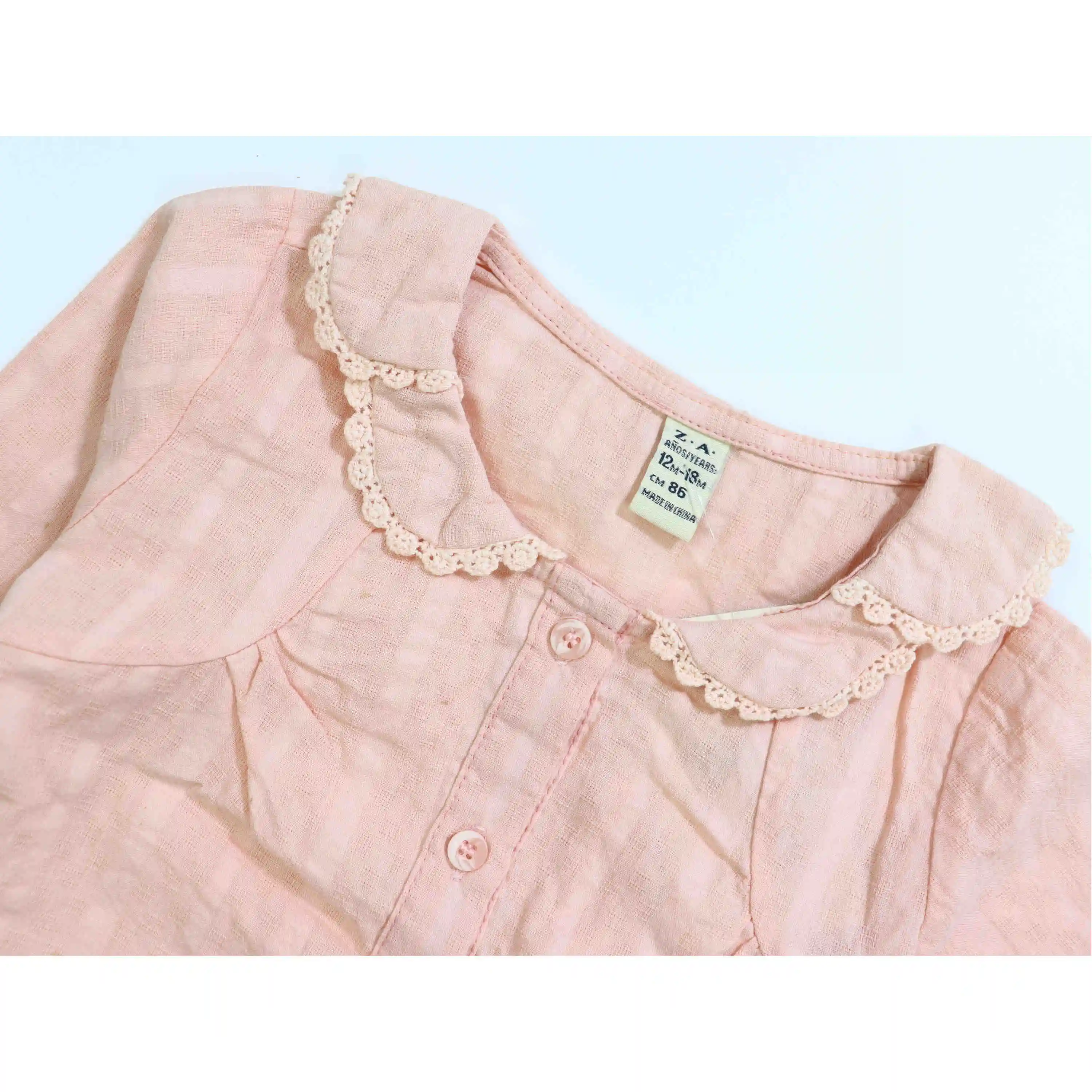 china manufacture cheap skirt pure cotton plain color children wear girls dresses