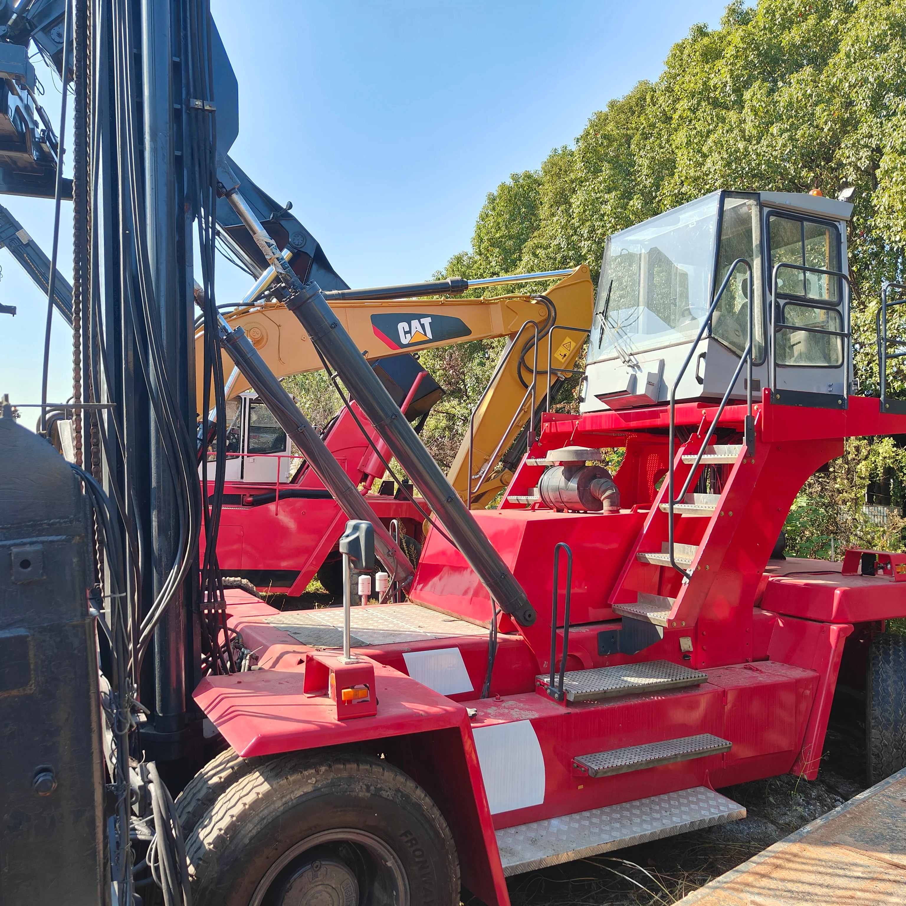 Оригинальный обработчик контейнеров Kalmar, использованный kalmar DCE80 DCE80E, цена на продажу