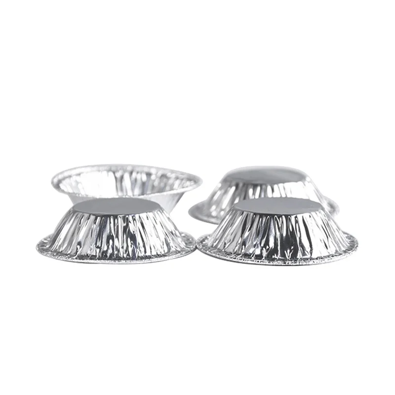 20ml Mini Egg Tart Cups Christmas Aluminum Foil Baking Container Egg Tart