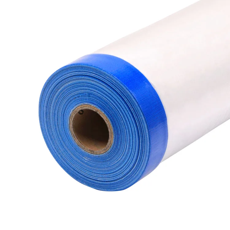 Wholesale Sticky Dots Packing Blue Duct Tape Masking Film