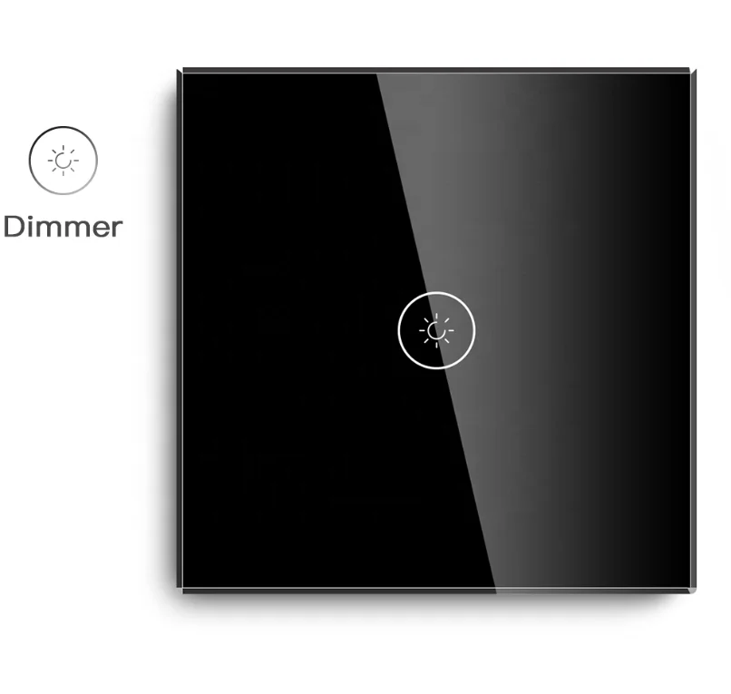 Умный выключатель MVAVA TUYA Smart Life 1 клавиша ЕС Wi-Fi сенсорный настенный Google Home Светодиодная панель дистанционное