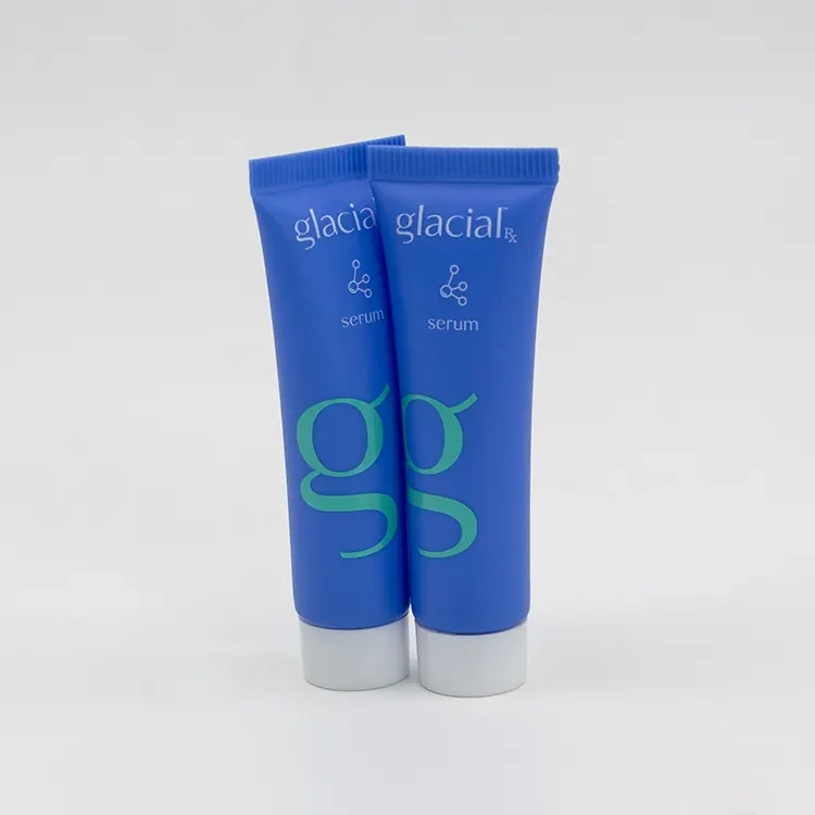 PE empty cosmetic packaging containers soft plastic lip gloss tube