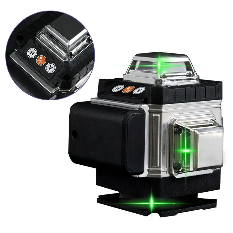 LARIX 16 line 4D High precision Self-leveling Laser laser level machine  strong light Vertical Cross Line Laser