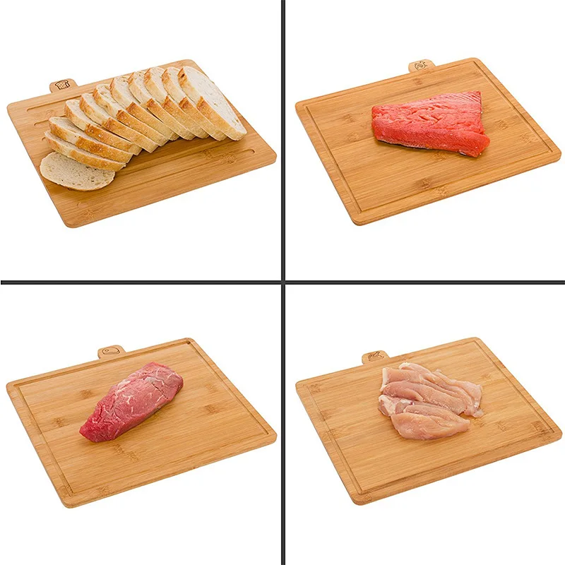 Homsense Wholesale Top Seller  Cutting Board With Box Modern Minimalist Household Bamboo Cutting Board