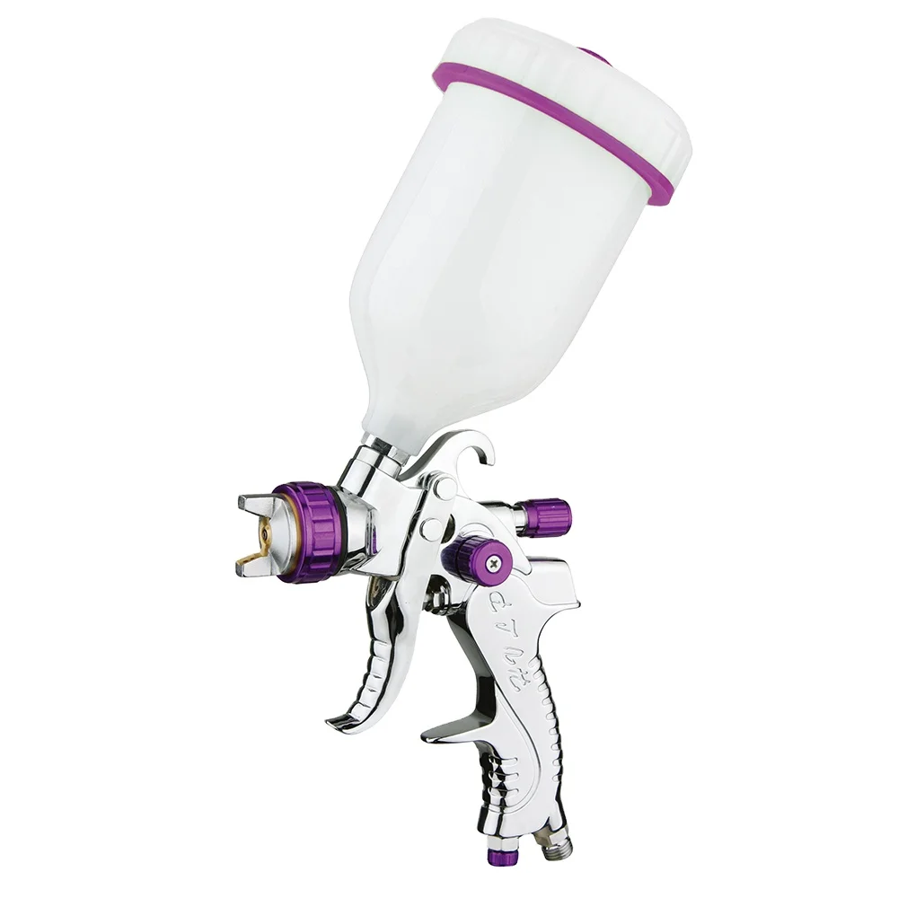 RF601AG  Gravity Feed Power stainless steel nozzle compressor paint air spray gun with cup