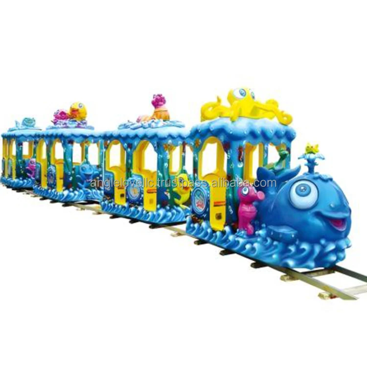 The Most Popular Family Game Rides Train Beautiful Electric Trackless Train Funny Kids Rides for Theme Park