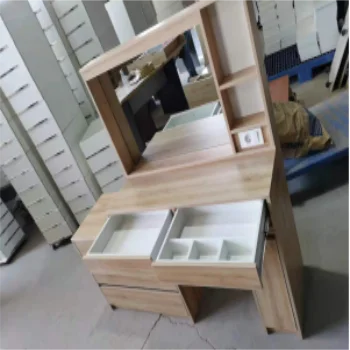 
Best Design Nordic Style Light Luxury High-End Makeup Table Dressing Table With Mirror with drawers for bedroom 