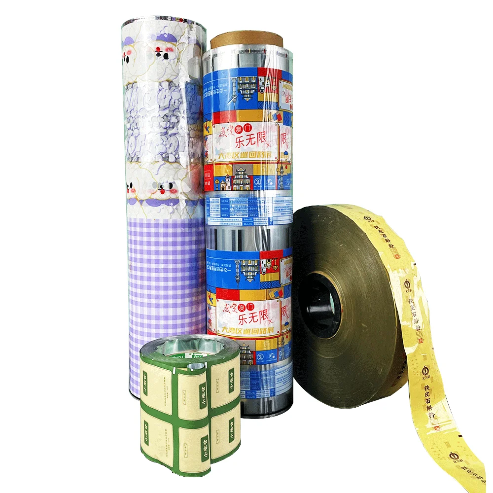 Low MOQ Gravure Printing Digital Customized Bopp CPP Plastic Opaque Lamination Material Flexible Packaging Printing Film