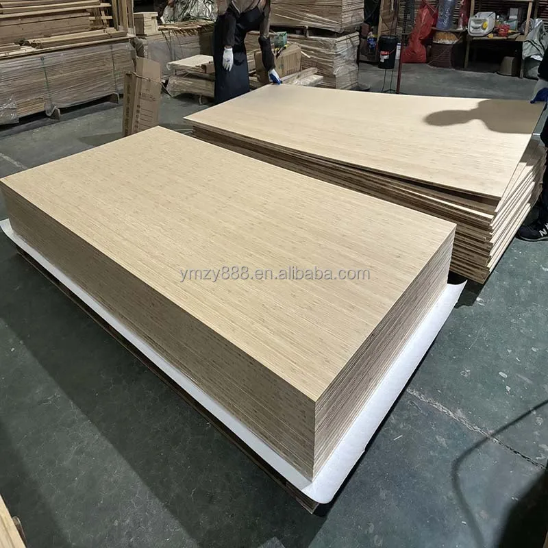 High quality cabinet grade bamboo plywood panel 100% solid bamboo plywood
